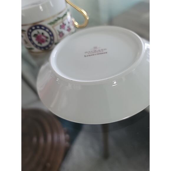 Haviland Limoges Cup & Saucer Set Louveciennes France Tea Estate Gold Trim China - Picture 13 of 13